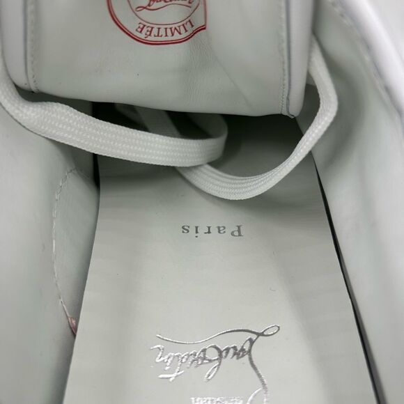 Men's Christian Louboutin adolon trash, limited edition sneaker size 44 - Picture 9 of 10
